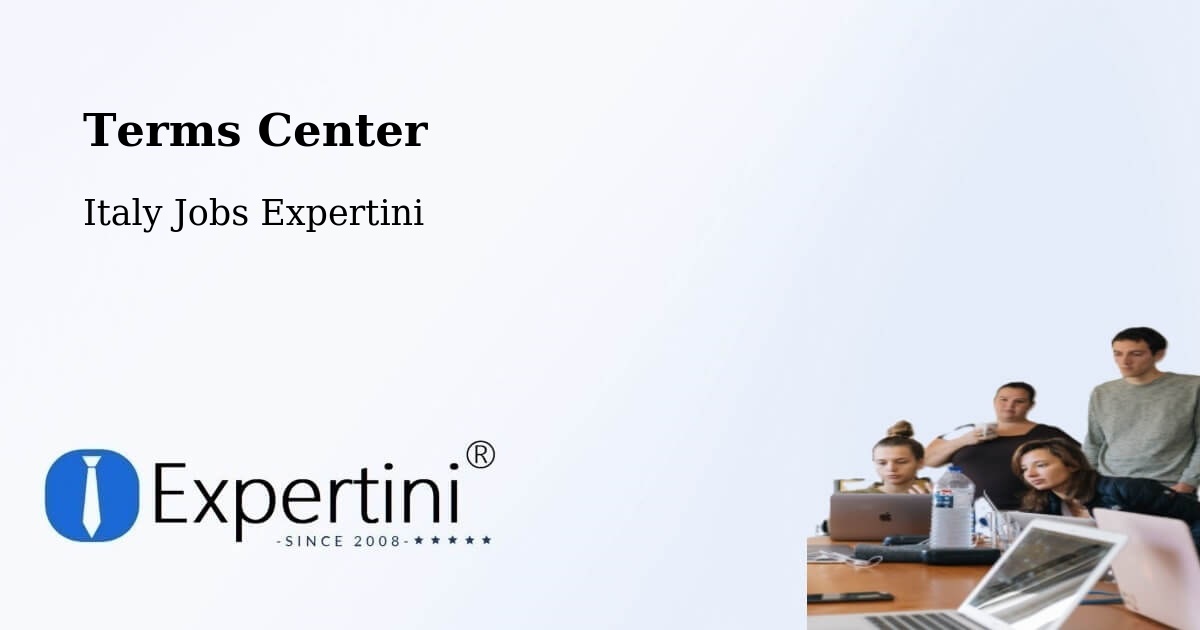 Terms of Service – Palermo - Italy Jobs Expertini